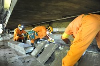 東急電鉄、緊急点検の現場公開---渋谷駅の終電後から始発前 画像