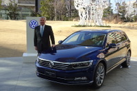 VWジャパン シェア社長「20年ぶりに戻ってきたディーゼル」…パサートTDI発表 画像