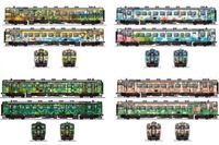 JR北海道にイラスト車両「北海道の恵み」…キハ40形改装 3月登場 画像
