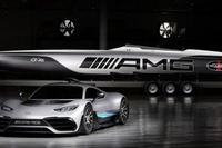 3100hp、メルセデスAMG プロジェクトワン仕様のパワーボート発表 画像