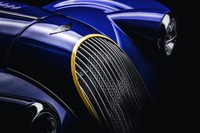 モーガン プラス8 の50周年記念車、ティザーイメージ…車両はジュネーブモーターショー2018で発表へ 画像