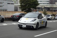 日産 西川社長「より多くの人に新モビリティを」…DeNAと自動運転車の実証実験開始 画像