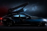 ピニンファリーナの電動GTに巨大ポップアップドア、ジュネーブモーターショー2018で公開へ…ティザーイメージ 画像
