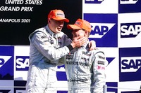 【F1アメリカGP決勝】負けないハッキネン、負けるなバリケロ 画像