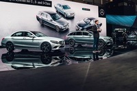 メルセデスベンツ Cクラス 改良新型、48VマイルドHV採用…ジュネーブモーターショー2018 画像