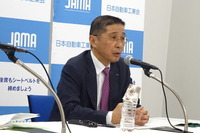 自工会 西川会長「今年度の堅調を維持」…18年度需要予測は微減の517万台 画像