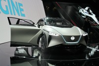 無人運転で迎えに来る電動SUV、日産 IMx KURO…ジュネーブモーターショー2018 画像