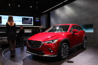 マツダが改良新型 CX-3 を発表…ニューヨークモーターショー2018 画像