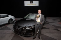 アウディ A8 新型、2018ワールドラグジュアリーカーを受賞 画像