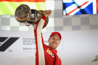 【F1 バーレーンGP】セバスチャン・ベッテルが開幕2連勝。ホンダPUのピエール・ガスリーが4位フィニッシュ 画像
