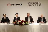 日野・VW提携、親会社トヨタからも「ぜひ進めてください」とお墨付き［新聞ウォッチ］ 画像