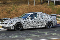 BMW M3 次期型、ニュルで500馬力を解き放つ…初の4WD化も 画像