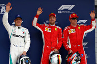 【F1 中国GP】セバスチャン・ベッテルが今季2度目のポールポジション 画像