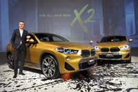 BMW X2 発表、日本法人社長「ミレニアルのための完璧なスポーツ・アクティビティ・クーペ」 画像