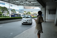 スマホで自動運転車を呼び出し、ZMPがお台場・有明で公道実験［動画］ 画像