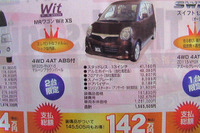 【晩秋値引き情報】このプライスで軽自動車を購入できる!! 画像