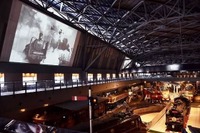 リニューアルした鉄道博物館の車両展示ゾーンがオープン…映像や音、光で車両を体感 4月26日から 画像