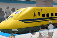 15mの巨大プラレール、ドクターイエロー3両編成が登場 4月27日-5月6日 画像
