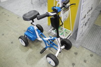 自転車以上シニアカー未満、パーソナルモビリティ 試作会社のアークが開発中 画像