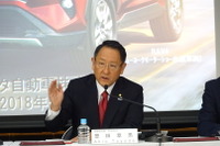 トヨタ 豊田社長「トヨタらしさが現れ始めた」…今期減益予想も前期は20%の営業増益 画像