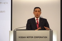 日産 西川社長「(収益)パフォーマンスは改善」…円高で今期営業利益は6%の減益に 画像