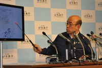 上信越道は工事中…その時、最大震度5強 長野県北部の地震 画像