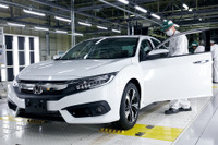 ホンダの世界生産、8.2%増の42万9248台で4月度新記録達成 画像