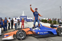 【INDYCAR 第7戦】デトロイト・レース1でディクソンが今季初勝利、ホンダ勢トップ6独占…琢磨はシーズン最上の5位 画像