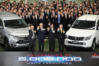 三菱自、タイで電動車の製造へ向け「第一歩」表明…500万台達成式典で 画像