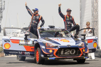 【WRC 第7戦】最終ステージで逆転! ヒュンダイのヌービルが0.7秒差でイタリア戦に勝利…トヨタのラッピが3位表彰台を獲得 画像