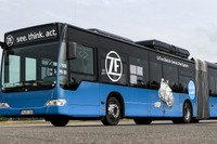ZF、バスやトラックの電動化技術を発表…モーターは最大トルク449kgm 画像
