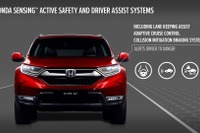 ホンダ CR-V 新型、「ホンダセンシング」標準装備…今秋欧州発売へ 画像