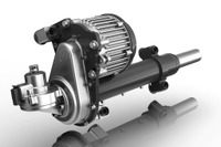 ZF、電動ステアリングを新開発…商用車の自動運転に対応 画像