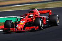 【F1 イギリスGP】フリー走行2回目はセバスチャン・ベッテルがトップタイム 画像