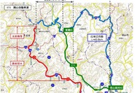 国道180号通行止めで総社IC-賀陽IC間を代替路として無料開放 平成30年7月豪雨 画像