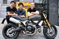 ストリート注目の「スクランブラー」、ドゥカティがシリーズ最上級「1100」投入へ 画像
