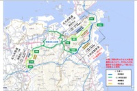 本州と九州を連絡する交通軸、上下線とも2車線以上を確保 平成30年7月豪雨での通行止めを解放 画像