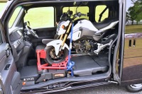 ライダーに朗報! 驚異的な積載力のトランポ登場…ホンダ N-VAN 画像