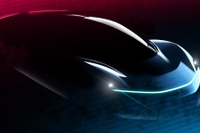 ピニンファリーナのEVハイパーカー、『PF0』のティザースケッチ…2020年後半に市販へ 画像