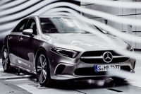 メルセデスベンツ Aクラス にセダン、2018年内に発売へ…量産車世界最小のCd値 画像