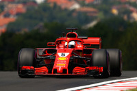 【F1 ハンガリーGP】フリー走行2回目はセバスチャン・ベッテルがトップタイム 画像