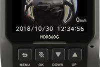 コムテック、360°カメラ搭載の高画質ドラレコ発売 垂直視野角も240° 画像