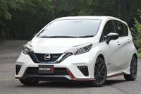 ワインディングで最高に楽しい仕上がり、電動車の未来を感じる…ノート eパワー NISMO ニスモパーツ装着車 試乗 画像