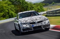BMW 3シリーズセダン、新型のプロトタイプ画像…開発は最終段階か 画像