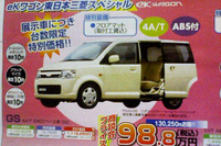 【値引き情報】売り切れ御免…軽自動車がまだまだ 画像