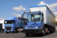 トラックが無人で搬入・荷台の脱着、自動運転と電動化技術で効率化を提案…ZFテクノロジー・デイ2018 画像