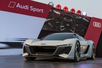 アウディのEVスポーツ、3モーターで775hp…0-100km/h加速は2秒未満 画像