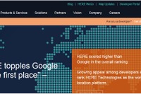HEREが位置情報テクで初の1位、Googleを抜く Ovumランキング 画像