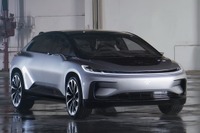 米ファラデー初のEV、『FF 91』…最初の1台がラインオフ 画像
