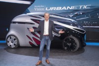 メルセデスベンツ、完全自動運転EV提案---ボディ交換で乗用車にも商用車にも 画像